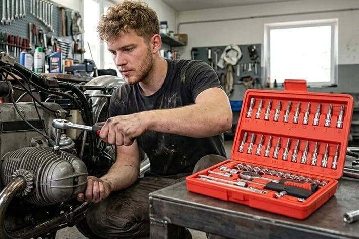 7 Reasons Why This 46-Piece Chrome Socket Set Is Replacing Expensive Tool Truck Kits… According to Master Mechanics